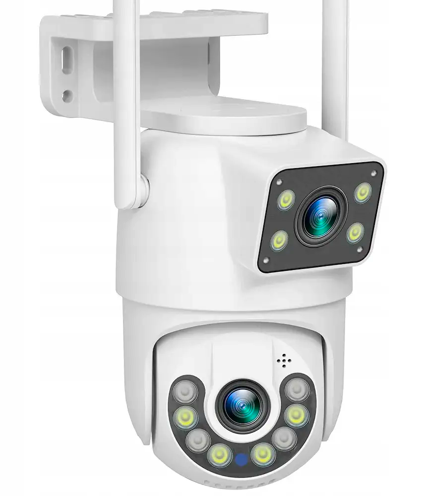 Камера видеонаблюдения IP Wi-Fi 2 независимых объектива 3MPx/3MPx YOOSEE APP A28 (23320379)