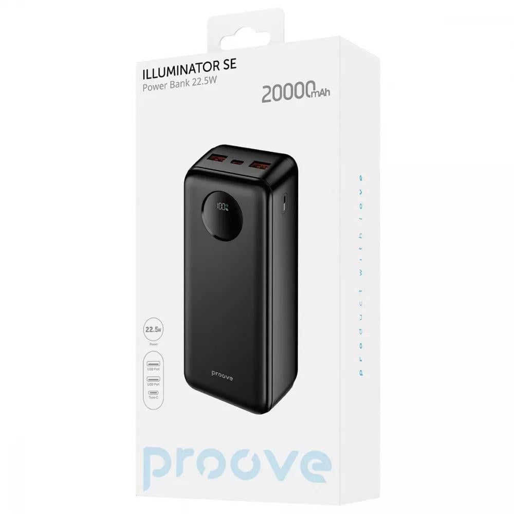 Портативная батарея Proove Illuminator SE 22.5W 20000mAh - фото 2