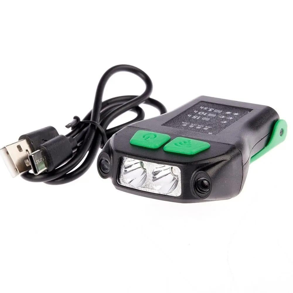 Ліхтар на кепку Kalipso Cap FLCR3 W/UV li-on 500 mAh (2372780592) - фото 3