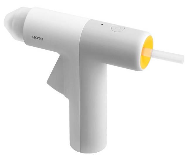 Пістолет клейовий HOTO Battery Glue Gun HTE0003G Grey - фото 4