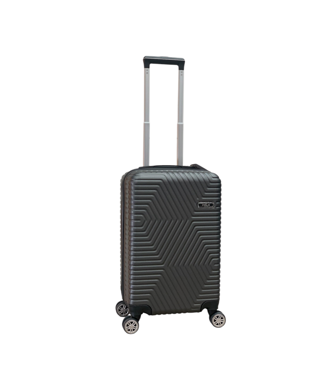 Чемодан Polo ПК002-S поликарбонат на 4-х двойных колесах маленький S 50 л Графит Чемодан Polo ПК002-S поликарбонат на 4-х двойных колесах маленький S 50 л Графит