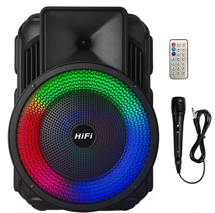 Портативная колонка RX-8135W Bluetooth 10 Вт Черный