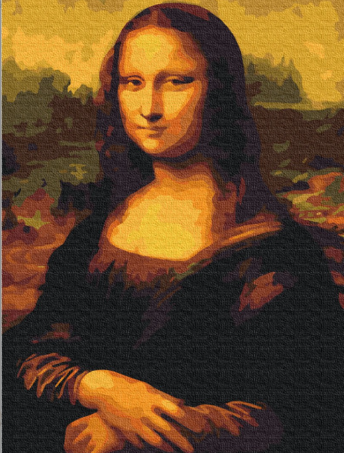 Картина по номерам BrushMe Мона Лиза 30х40 см (RBS241)