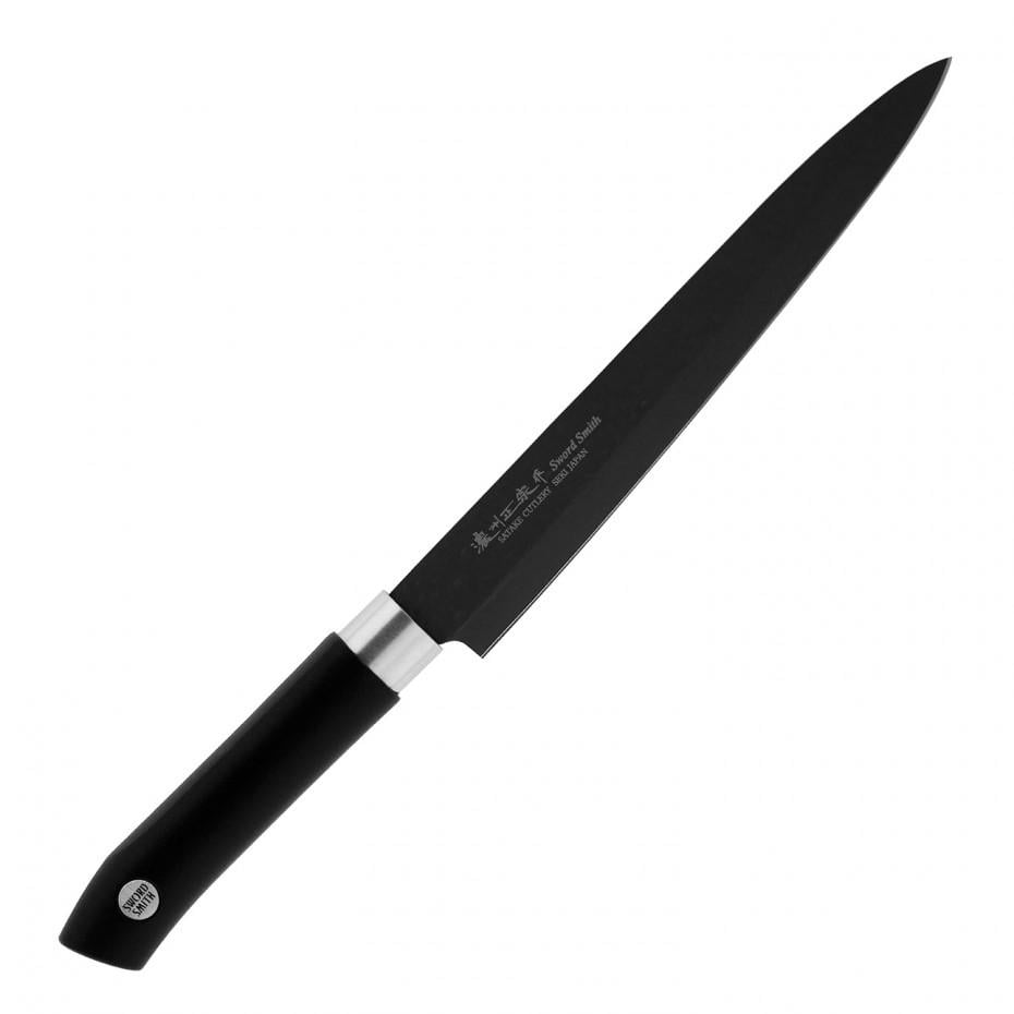 Ніж кухонний Satake Swordsmith Янагіба 210 мм Black (805-766)