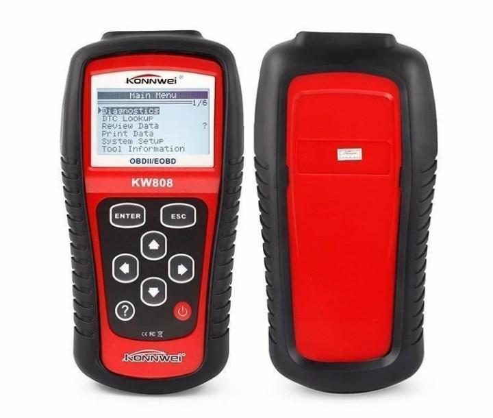 Сканер автомобильный Konnwei OBDII/EOBD scanner KW 808 диагностический - фото 2