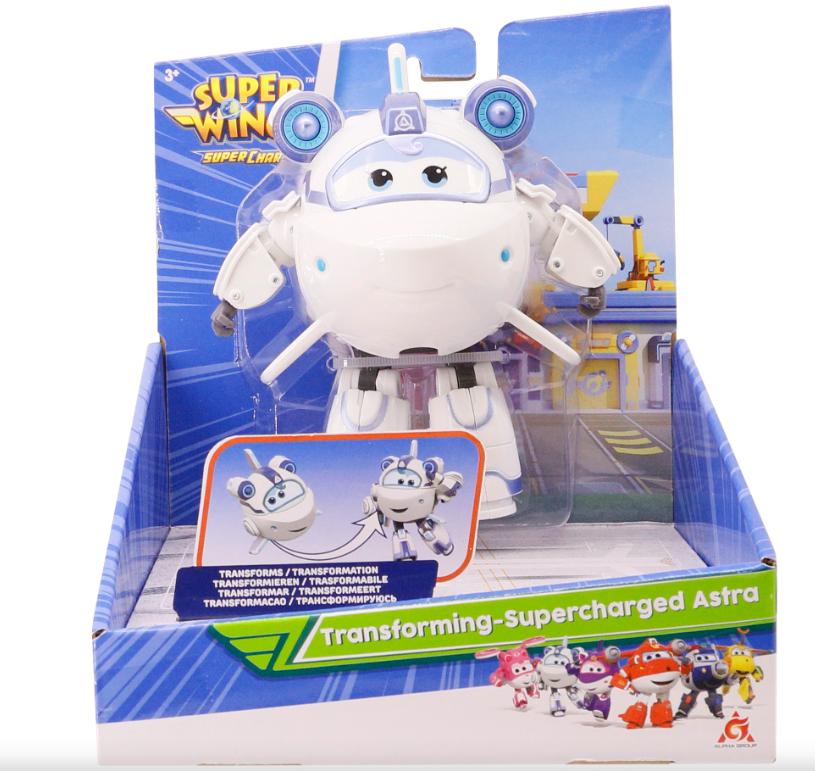 Дитяча ігрова фігурка Super Wings Transforming-Supercharge Astra (EU740313) - фото 4