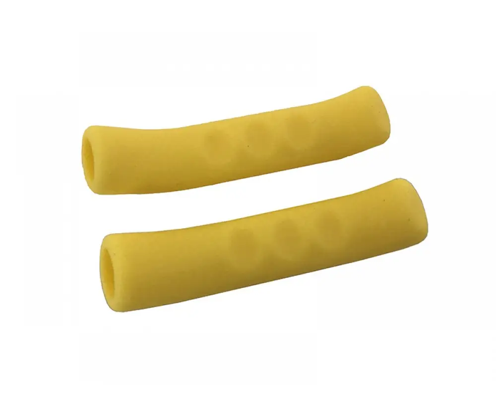 Накладки на тормозные ручки велосипеда силиконовые пара Желтый (29680638)