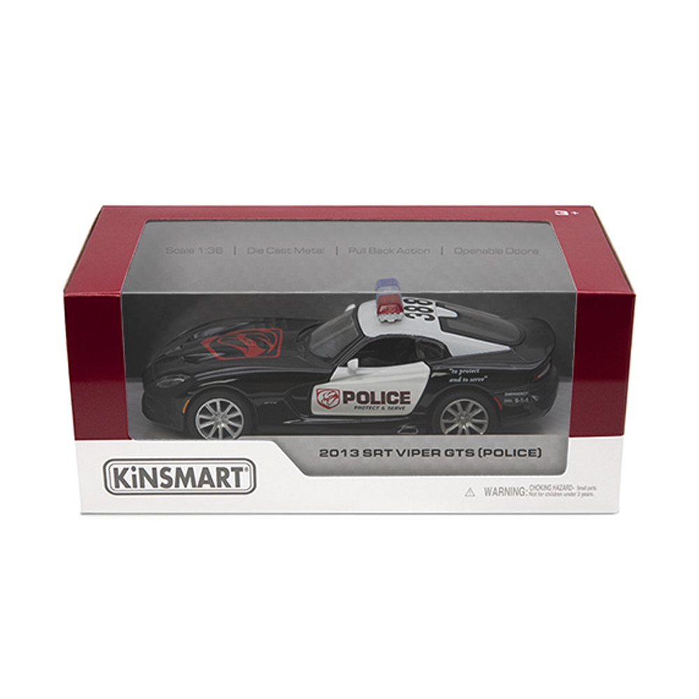 Машинка легкова SRT Viper GTS 2013 5 металева інерційна (26111041) - фото 2 Машинка легкова SRT Viper GTS 2013 5 металева інерційна (26111041) - фото 2