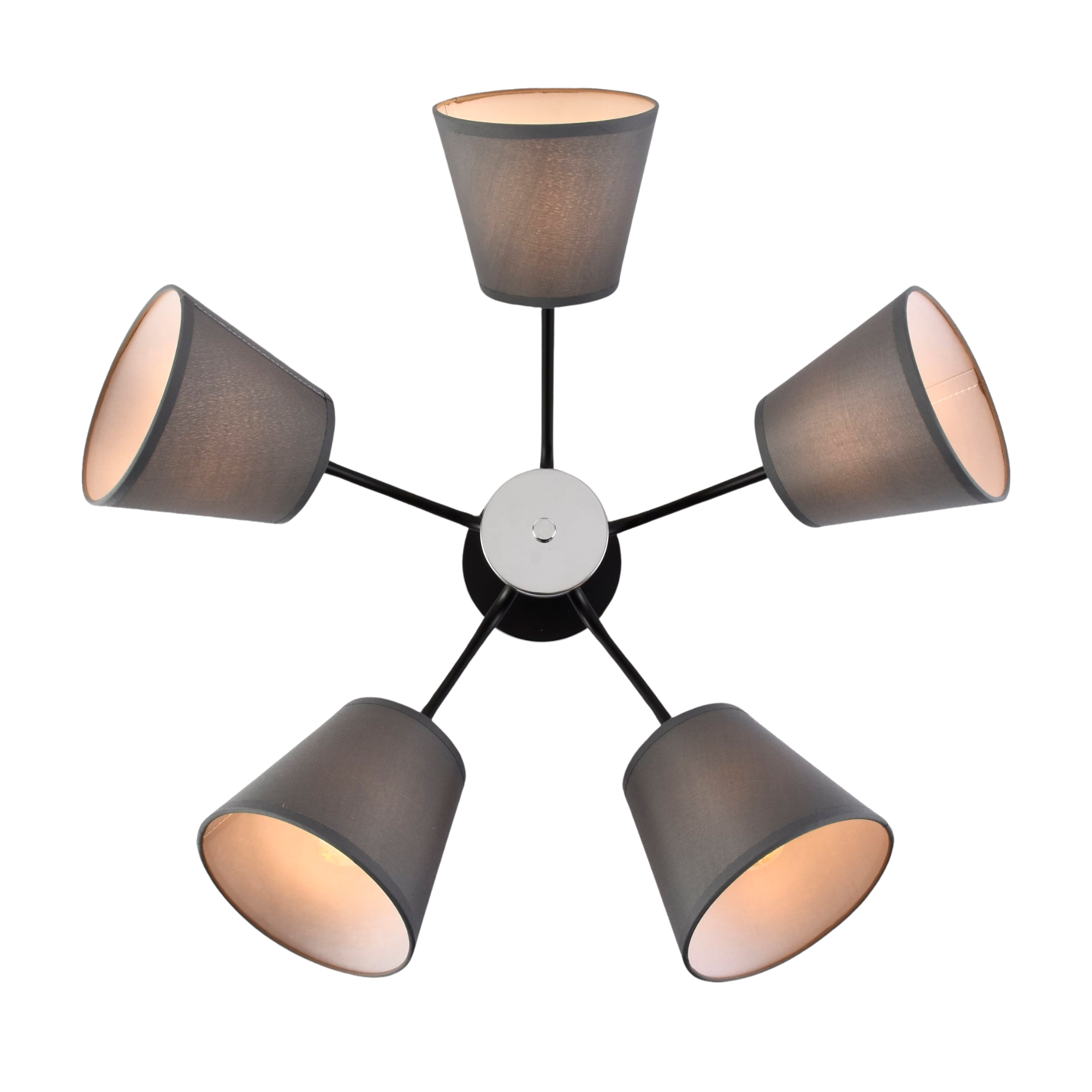 Люстра декоративная Valeso V XA1459/5 BK/CR - фото 3