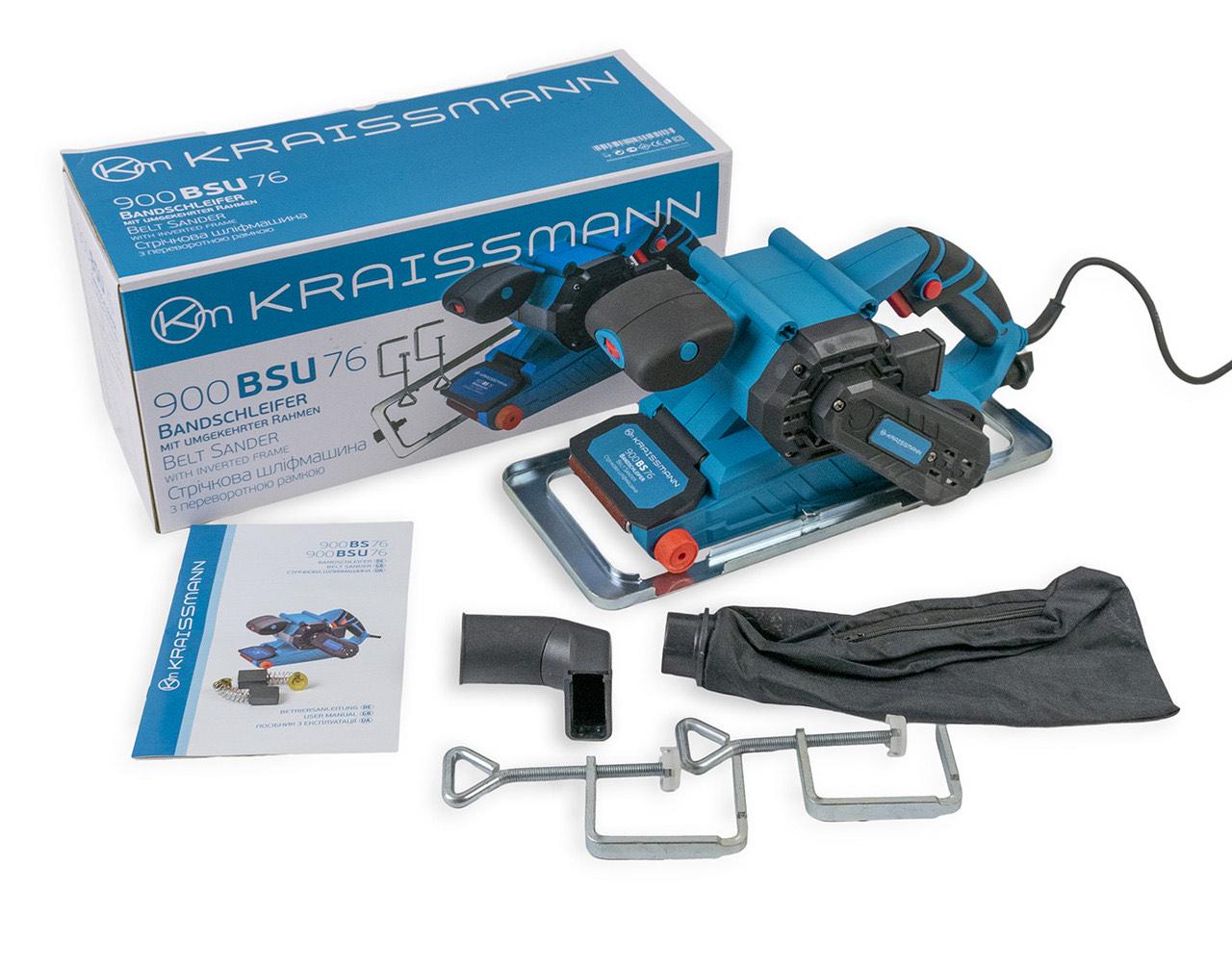Шлифовальная машина ленточная KRAISSMANN 900BSU76 (28925788) - фото 6