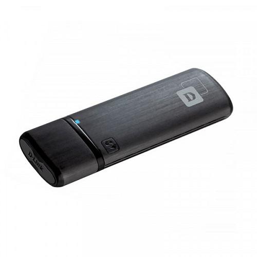 Адаптер Wi-Fi D-Link AC1200 Black (DWA-182) - фото 2