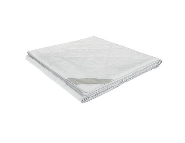 Ковдра односпальна літня шовкова 135x200 см 400 г Білий (eea8d680)