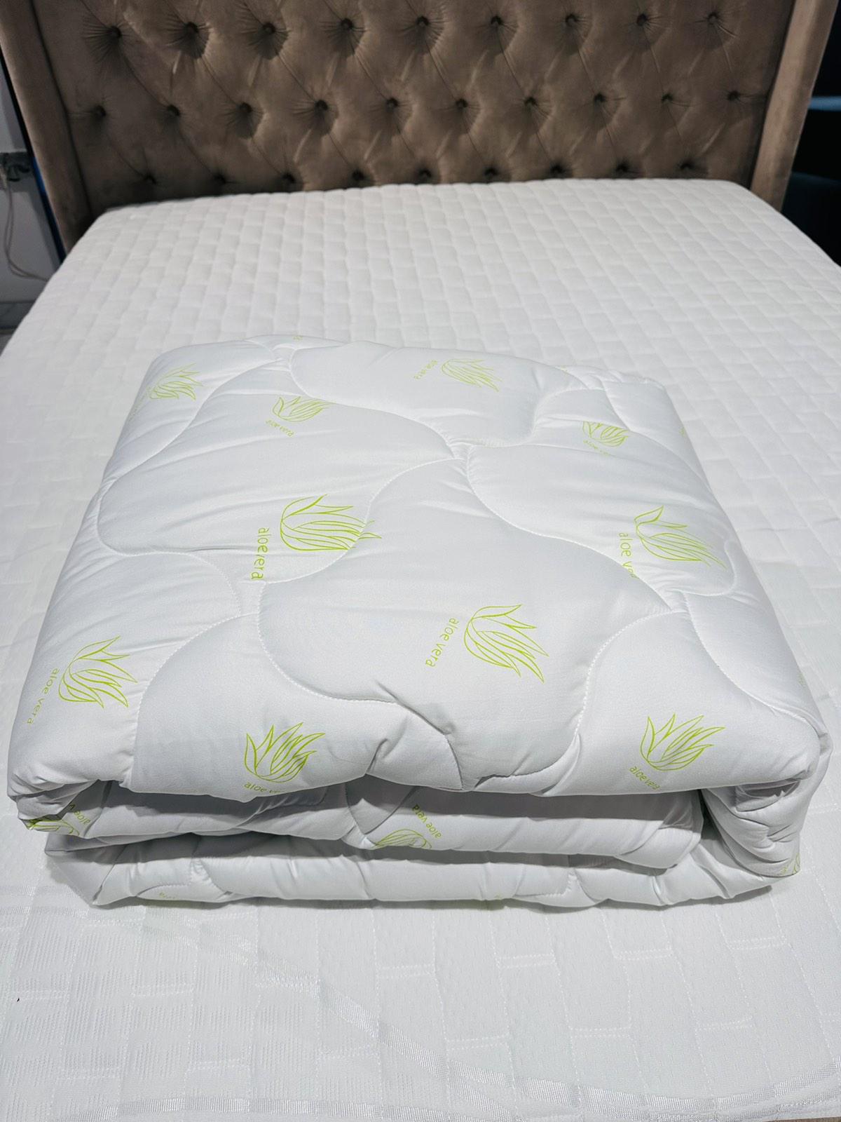 Одеяло зимнее ШЭМ Алое Вера евро 200х220 см Белый (2000000003849) - фото 3