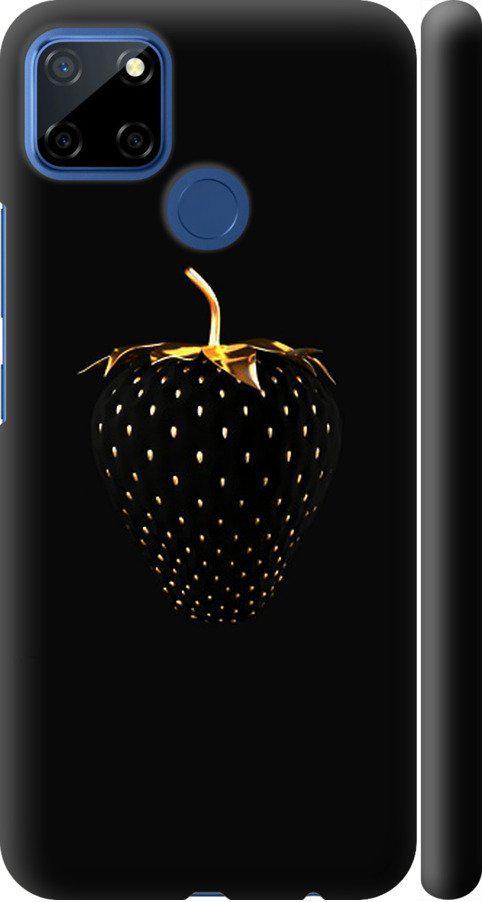 Чехол на Realme C12 Черная клубника (3585m-2240-42517)