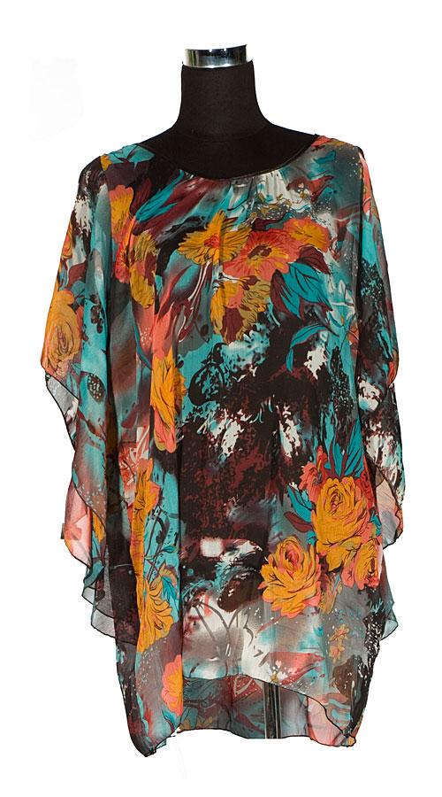 Блузка из вискозы размер 50-56 (650783313)