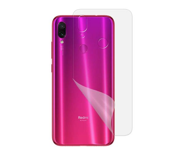 Противоударная гидрогелевая пленка Hydrogel Film для Xiaomi Redmi Note 7 на заднюю панель, Transparent