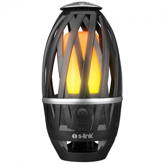 Ліхтар кемпінговий акумуляторний S-link SL-F807 34 Leds 1200mAh USB Rechargeable Flame Effect Decorative (55422)