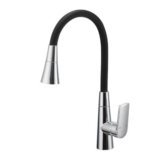 Смеситель для кухни MIXXUS Premium Matis 011-T Nut Refl Black (MI8266)