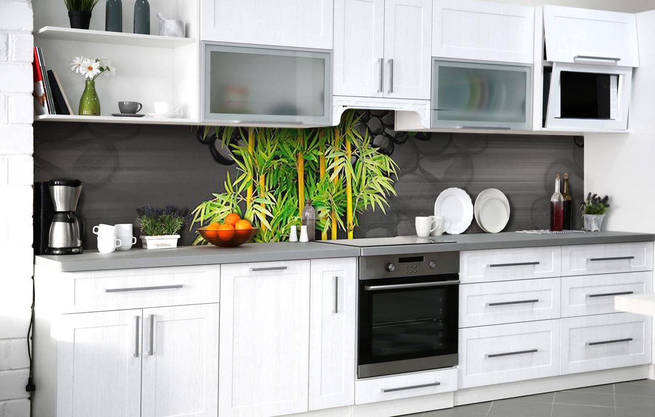 Кухонный фартук Сады умиротворения виниловый самоклеющийся 60х250 см