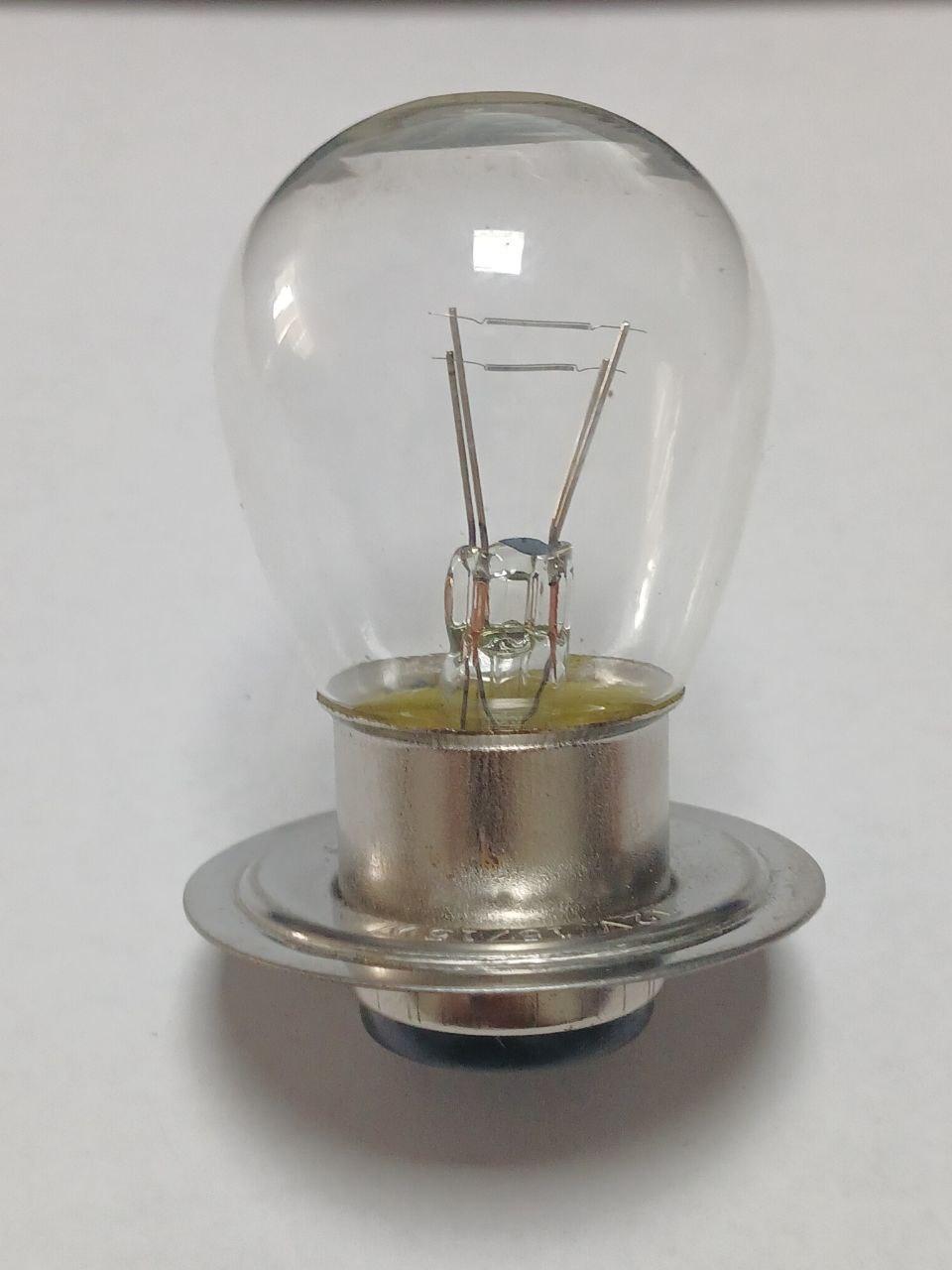 Лампа железнодорожная двухспиральная Bellight ЖС-12-25+25 P42d (2653829847)