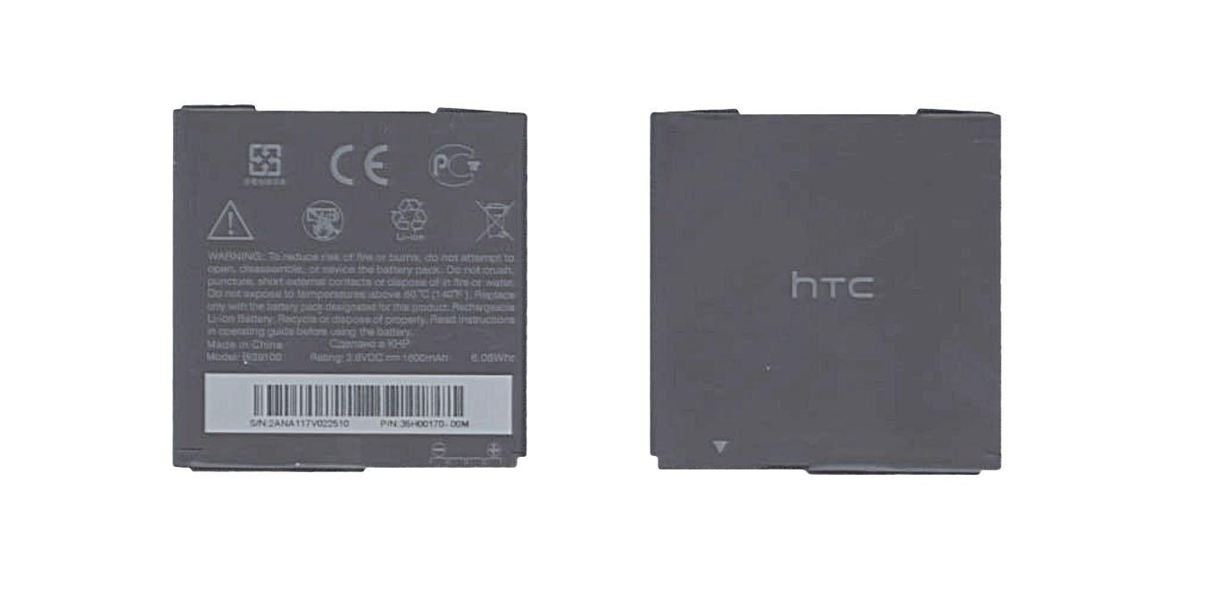 Аккумулятор для смартфона HTC BI39100 Sensation XL X315 3,8V 1600 mAh 6,08 Wh Black
