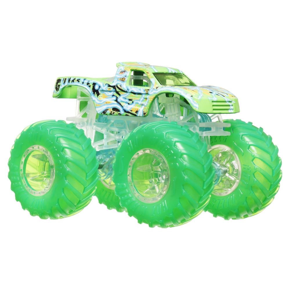 Игрушечная машинка-внедорожник Hot Wheels Monster truck Power smashers Gunkster (21063650) - фото 3