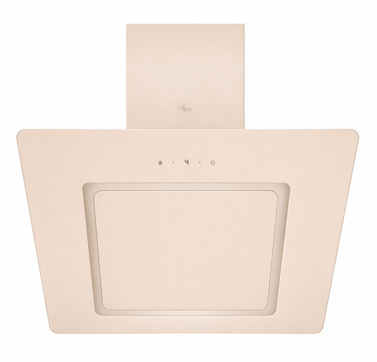 Вытяжка Luxor Beige Glass La F 60 1450 BG LED с пультом Бежевый (34482475)