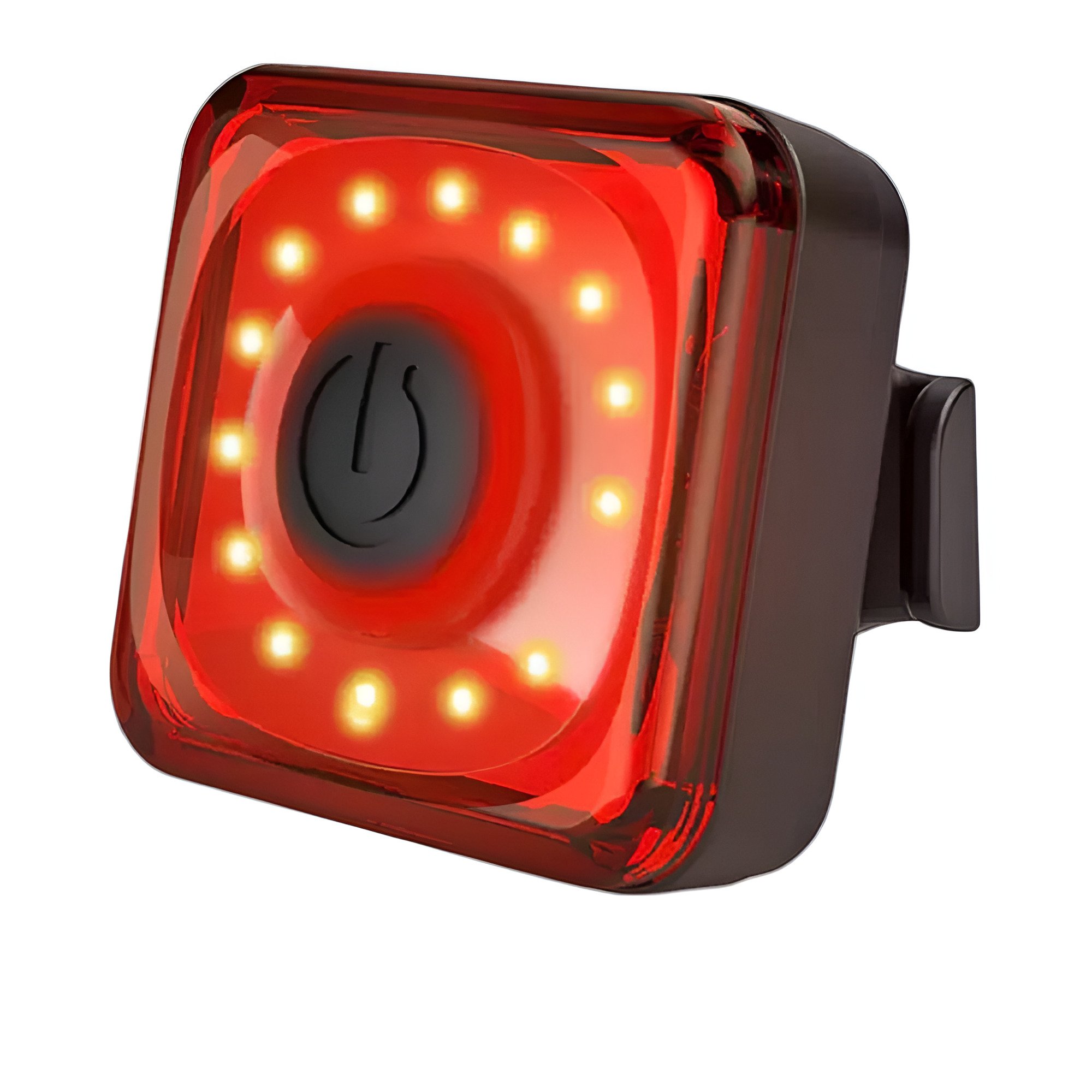 Задняя велосипедная фара Stenson VL97816 4 режима аккумулятор 650 mah 4х4,5х3 см Темно-коричневый (7b6048fc)