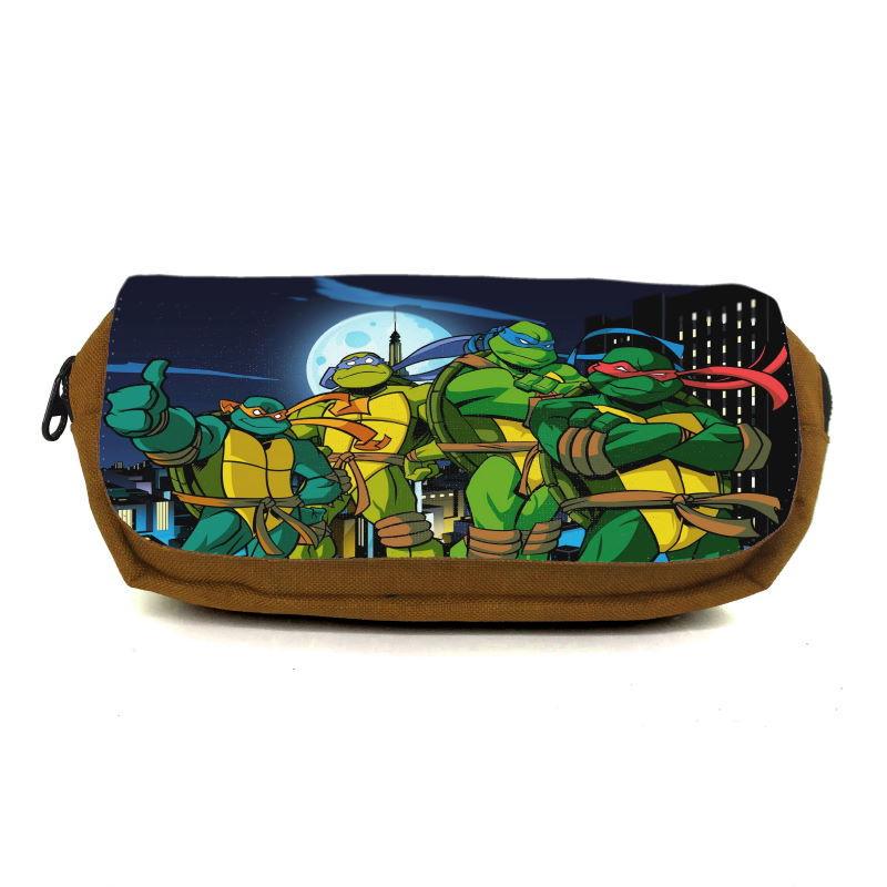 Пенал школьный Ракушки Ниндзя Ninja Turtles TMNT-005 Оранжевый (1529788637)