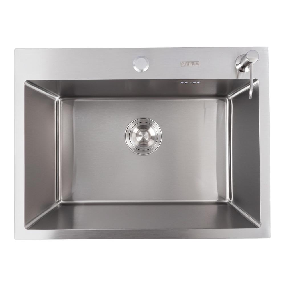 Мойка кухонная Valeso Handmade с дозатором 3,0/1,5 мм 600х450х220 мм (SP000045351)