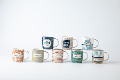 Набор чашек фарфоровых Coffe time 8 шт. (2183-26)