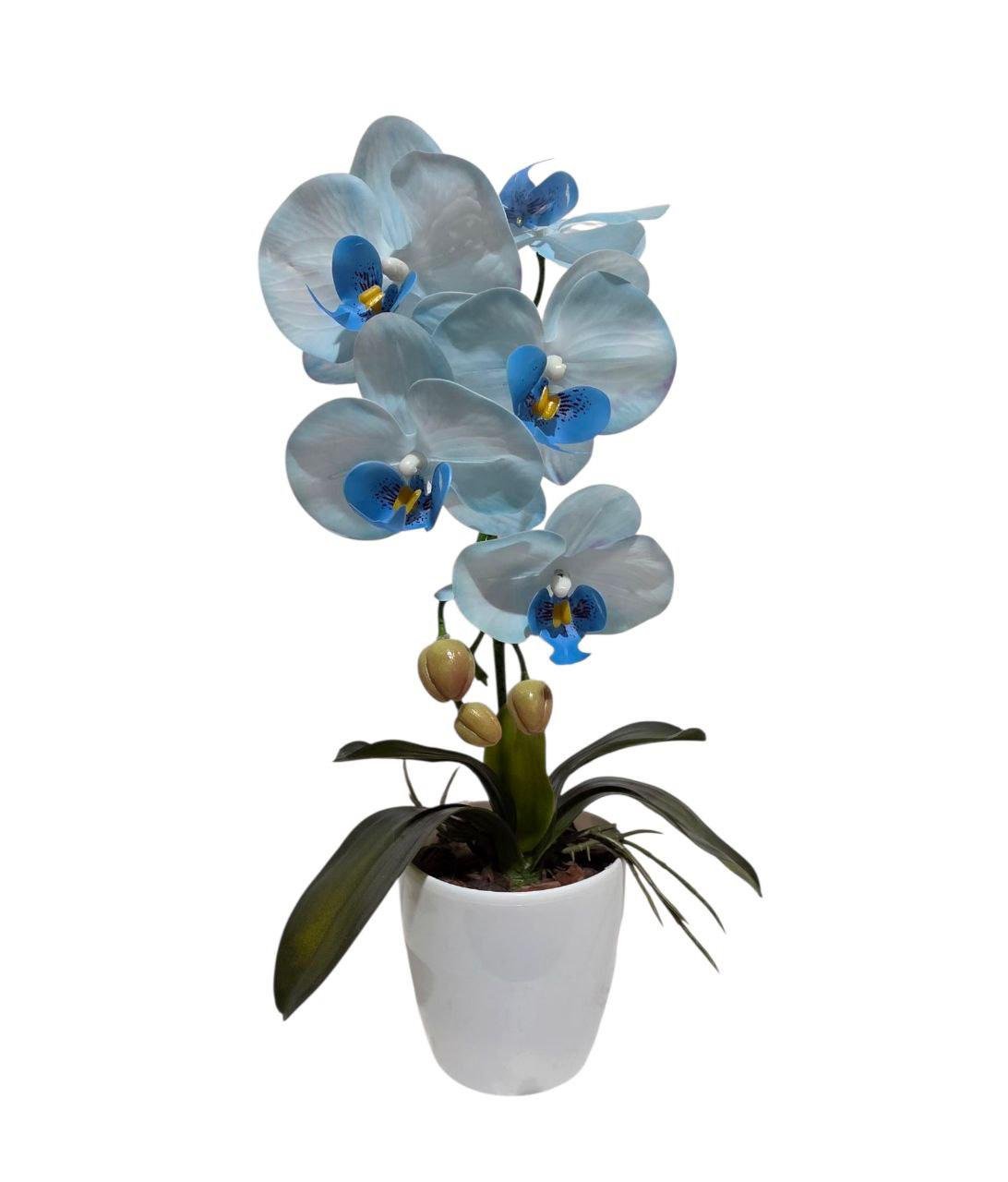 Орхидея искусственная Ravisto 42x16 см Голубой (0513-6)