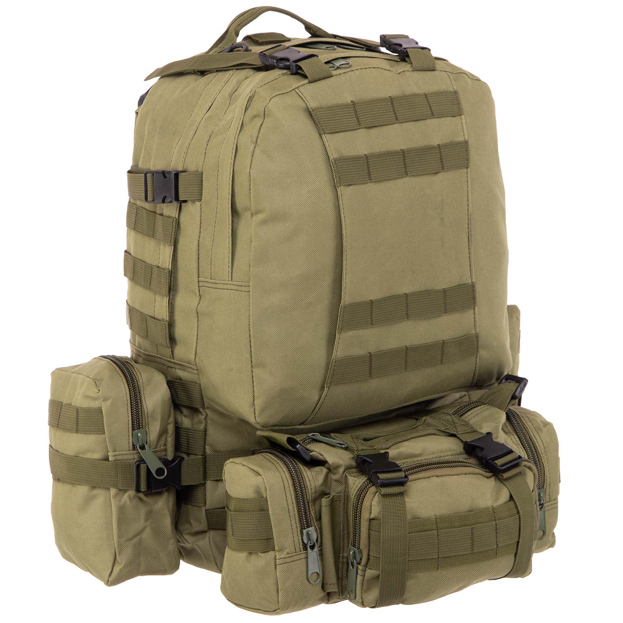 Рюкзак рейдовый SP-Sport 50х34х15+10 см 55 л Оливковый (ZK-5504)