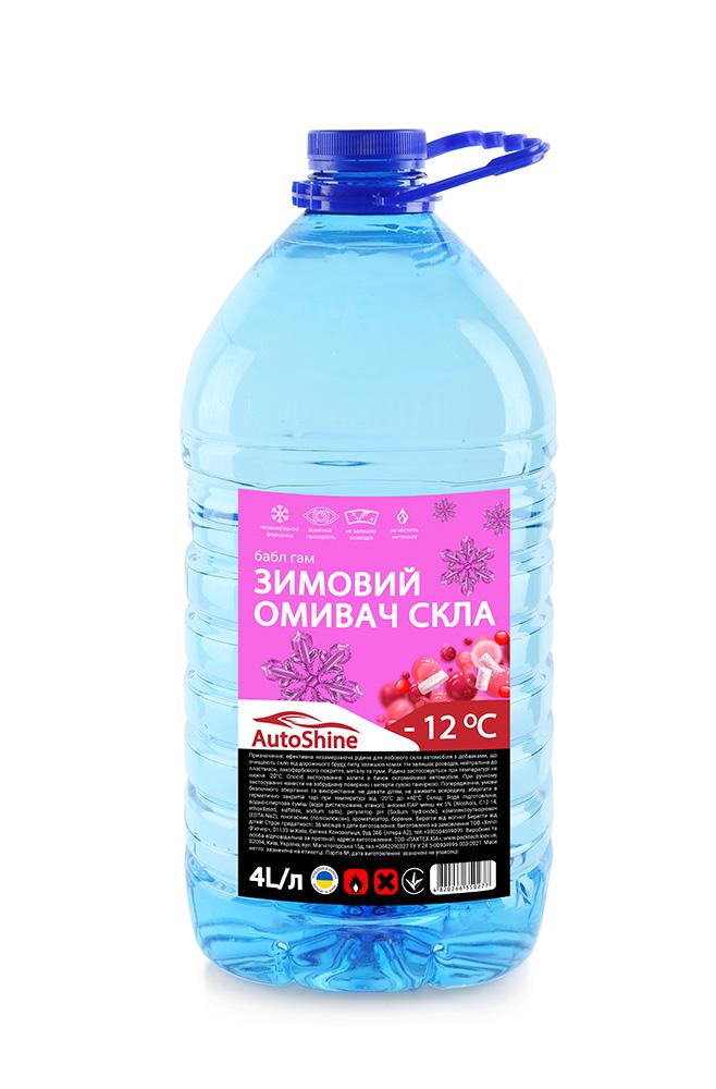 Омивач скла AutoShine BubbleGum всесезонний -12 °C - фото 1