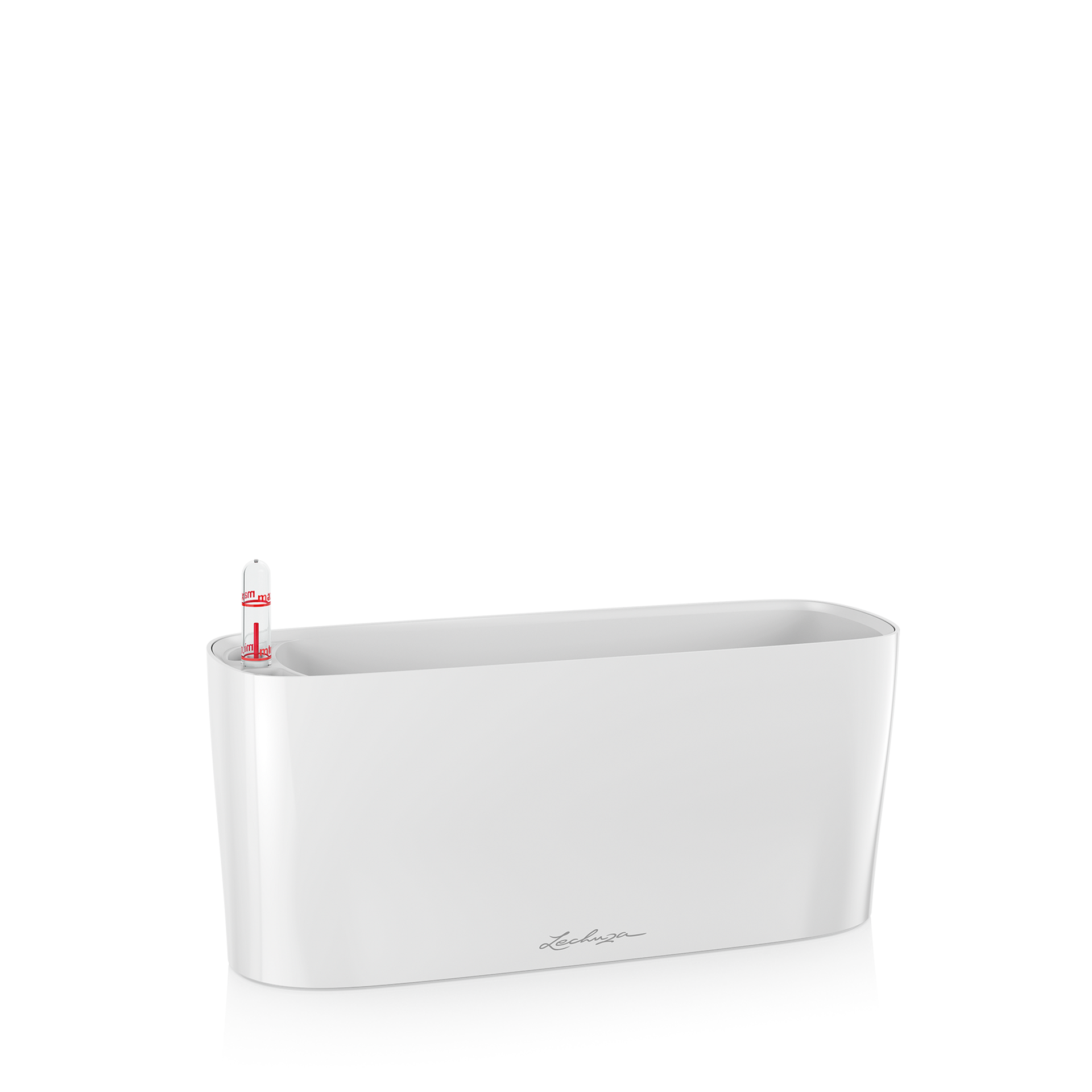 Розумний горщик Lechuza Delta 10 2 л 30x11x13 см Білий