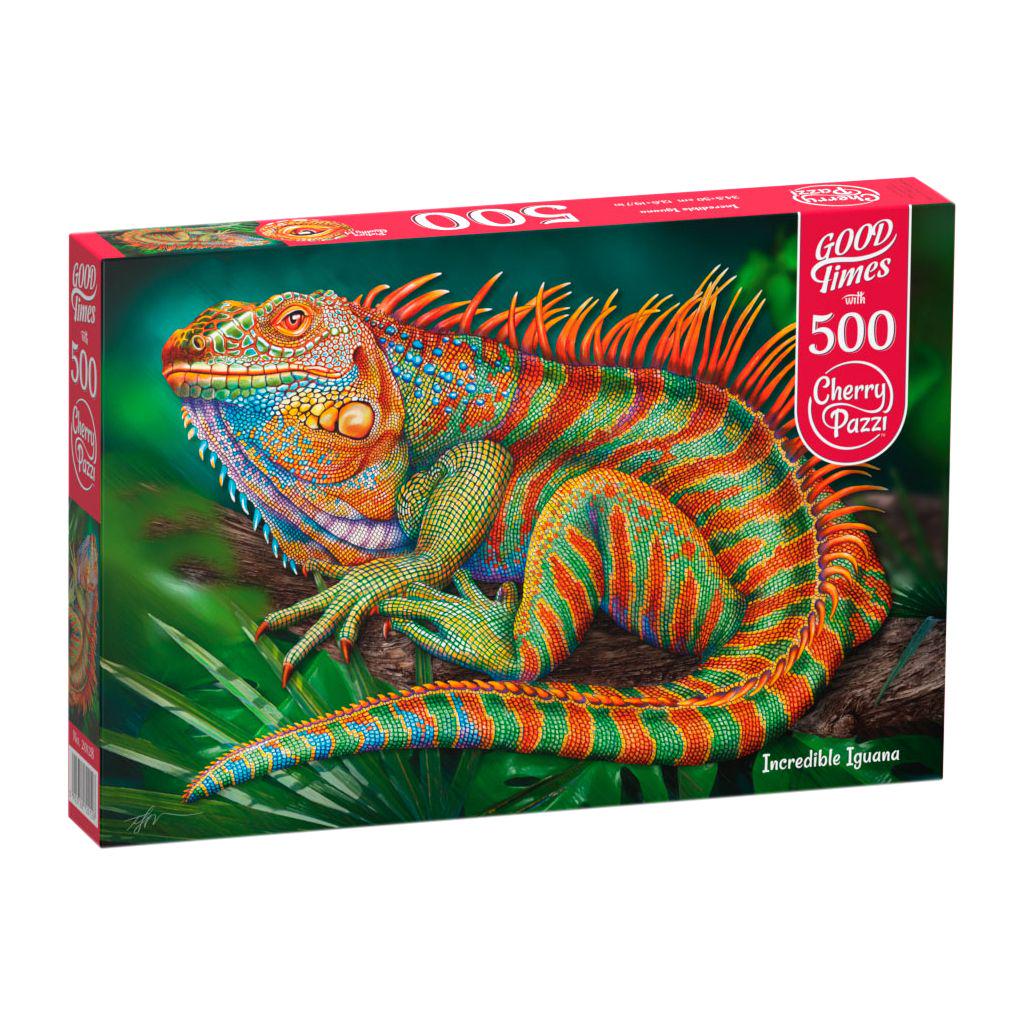 Пазлы Невероятная игуана 500 элементов Пазлы Невероятная игуана 500 элементов