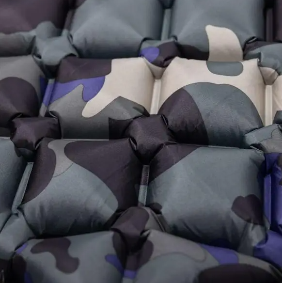 Килимок надувний із TPU з подушкою 190х55х3 см Камуфляж (SJ-0084KH) - фото 5