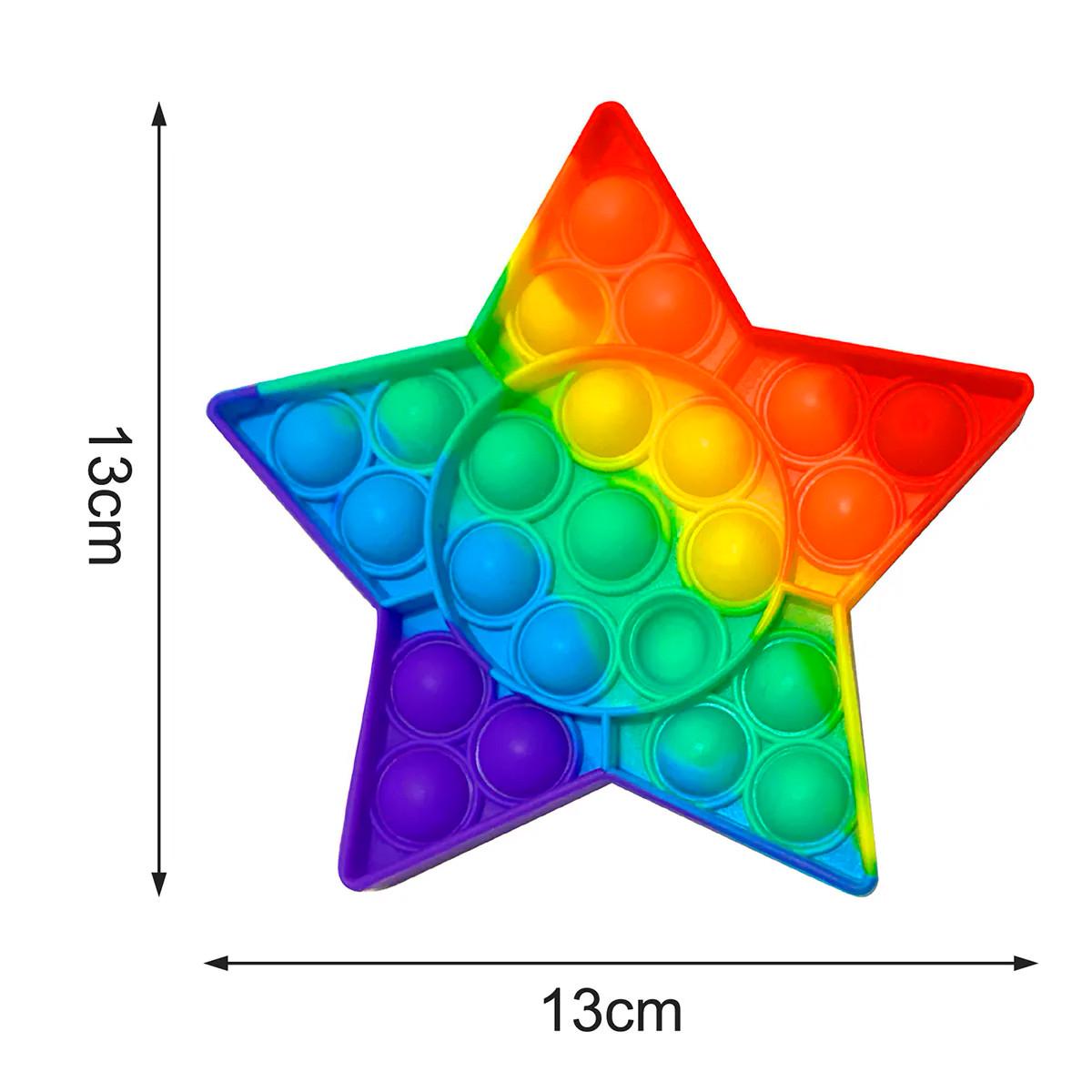 ᐉ Игрушка-антистресс Pop-It Звезда QH-MSXF-13 • Купить в Киеве, Украине ...