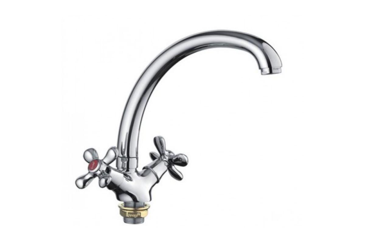 Змішувач для кухні Frap H731 F42731-B 1034179 двовентильний Хром (102353) Змішувач для кухні Frap H731 F42731-B 1034179 двовентильний Хром (102353)