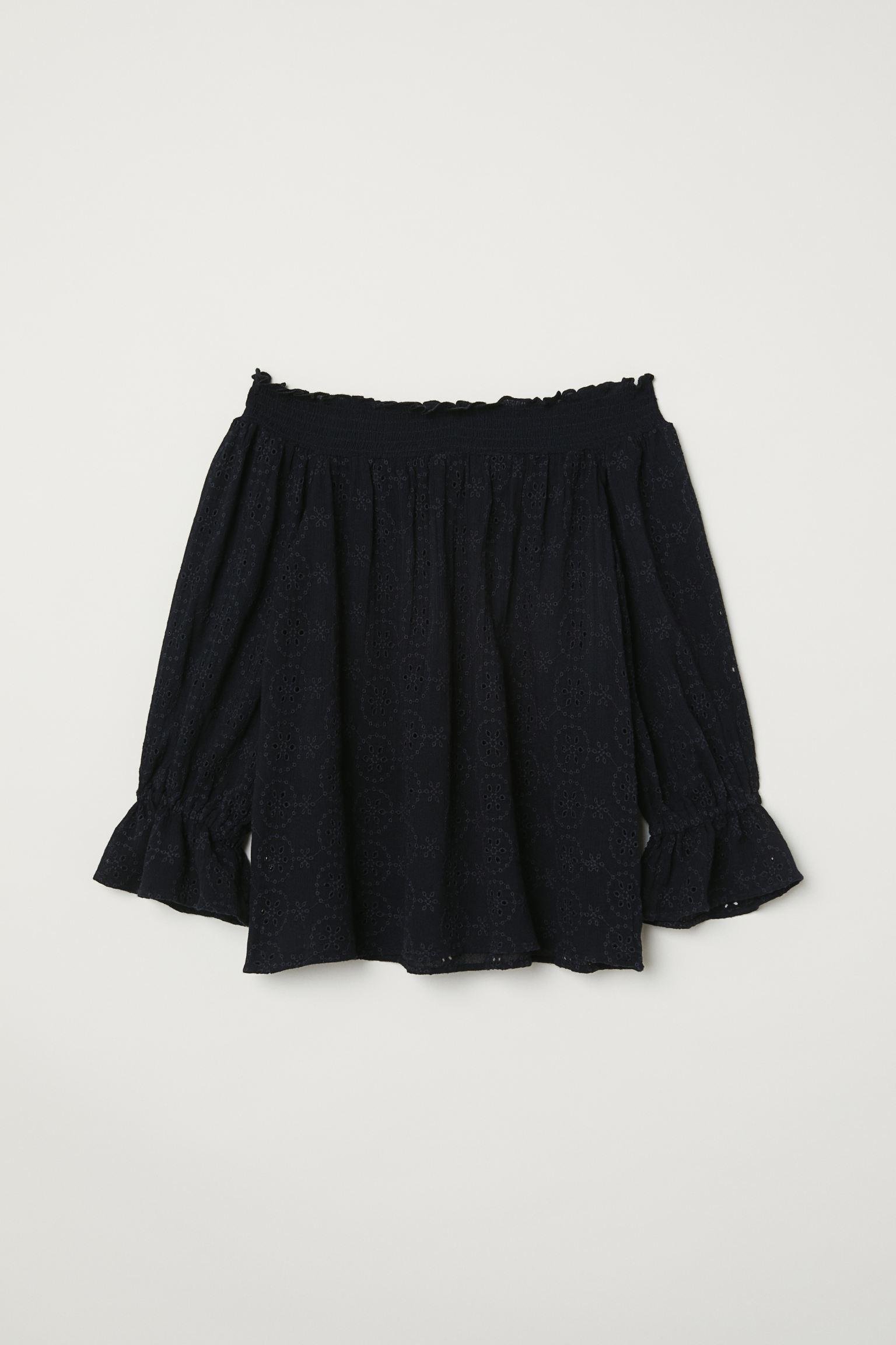 Блуза з вишивкою р. 34 Чорний (5963467dlog)