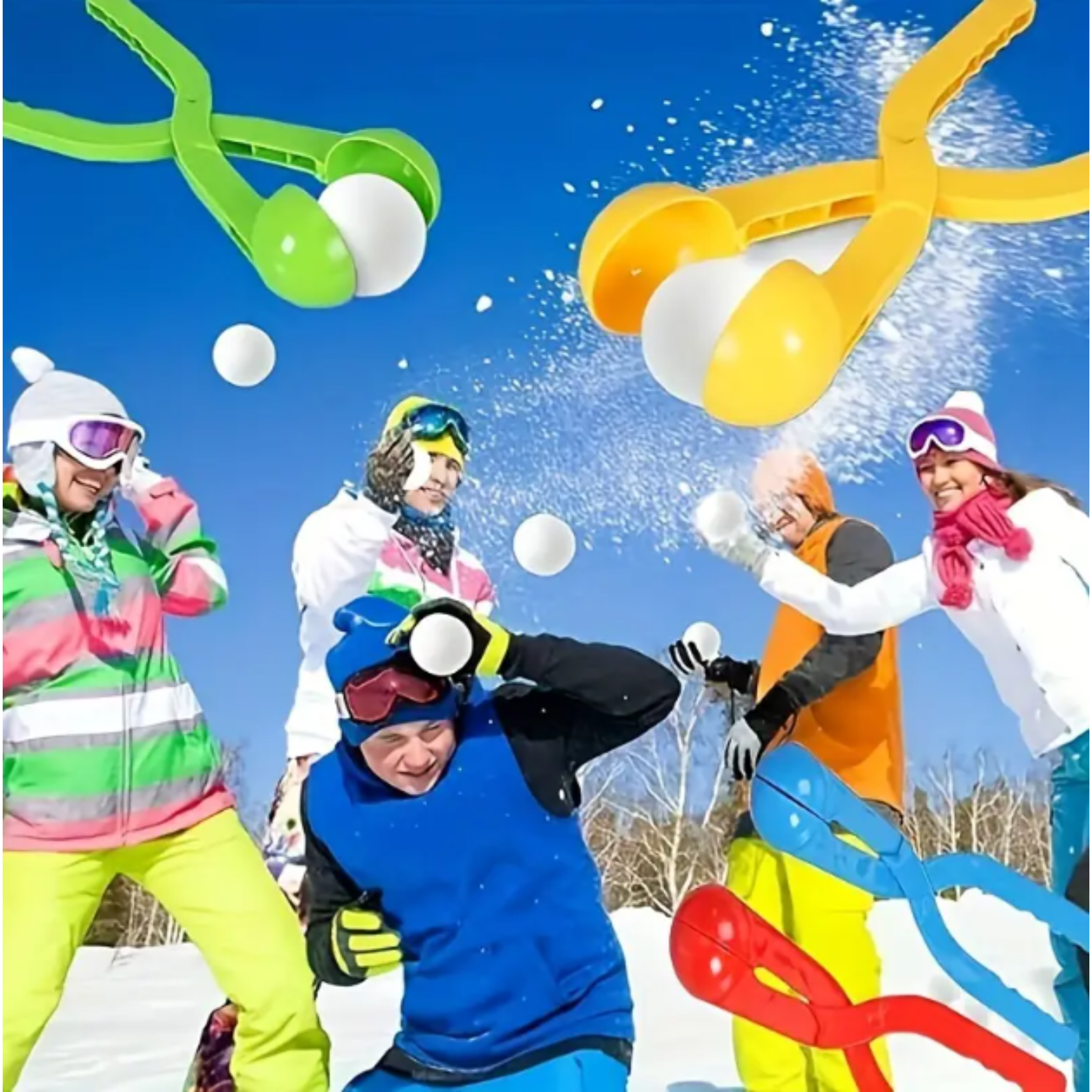 Форма для лепки снеговых шаров из снега (SNGMCH-RED-0611) - фото 4