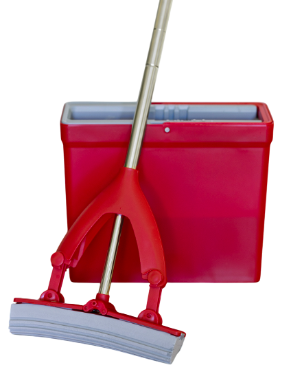 Комплект швабра с отжимом и ведро для пола Valsar 2в1 28 см (0405)