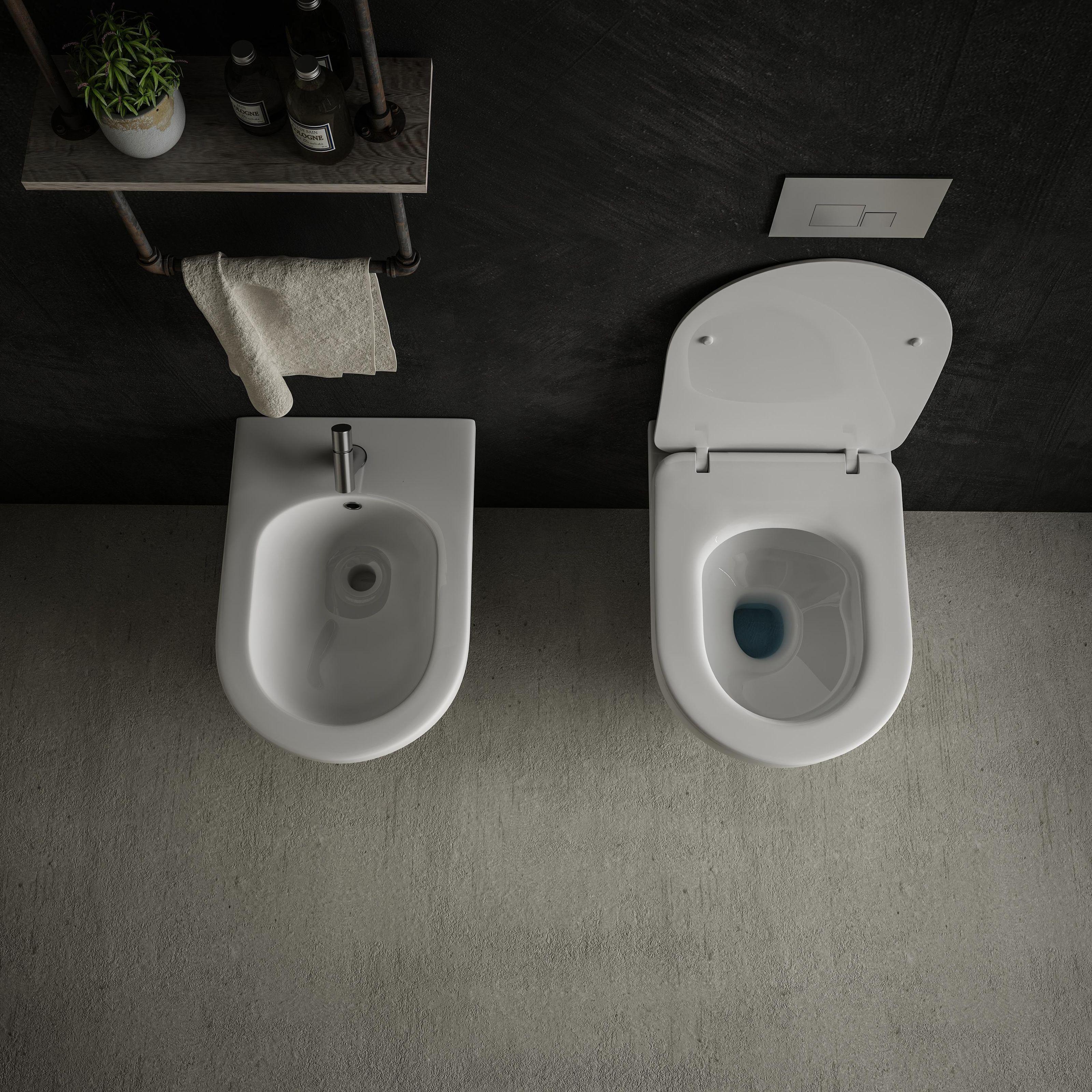 Унітаз підвісний VOLLE ALTEA 13-64-267 безобідковий із сидінням з мікроліфтом (82668) - фото 7 Унітаз підвісний VOLLE ALTEA 13-64-267 безобідковий із сидінням з мікроліфтом (82668) - фото 7