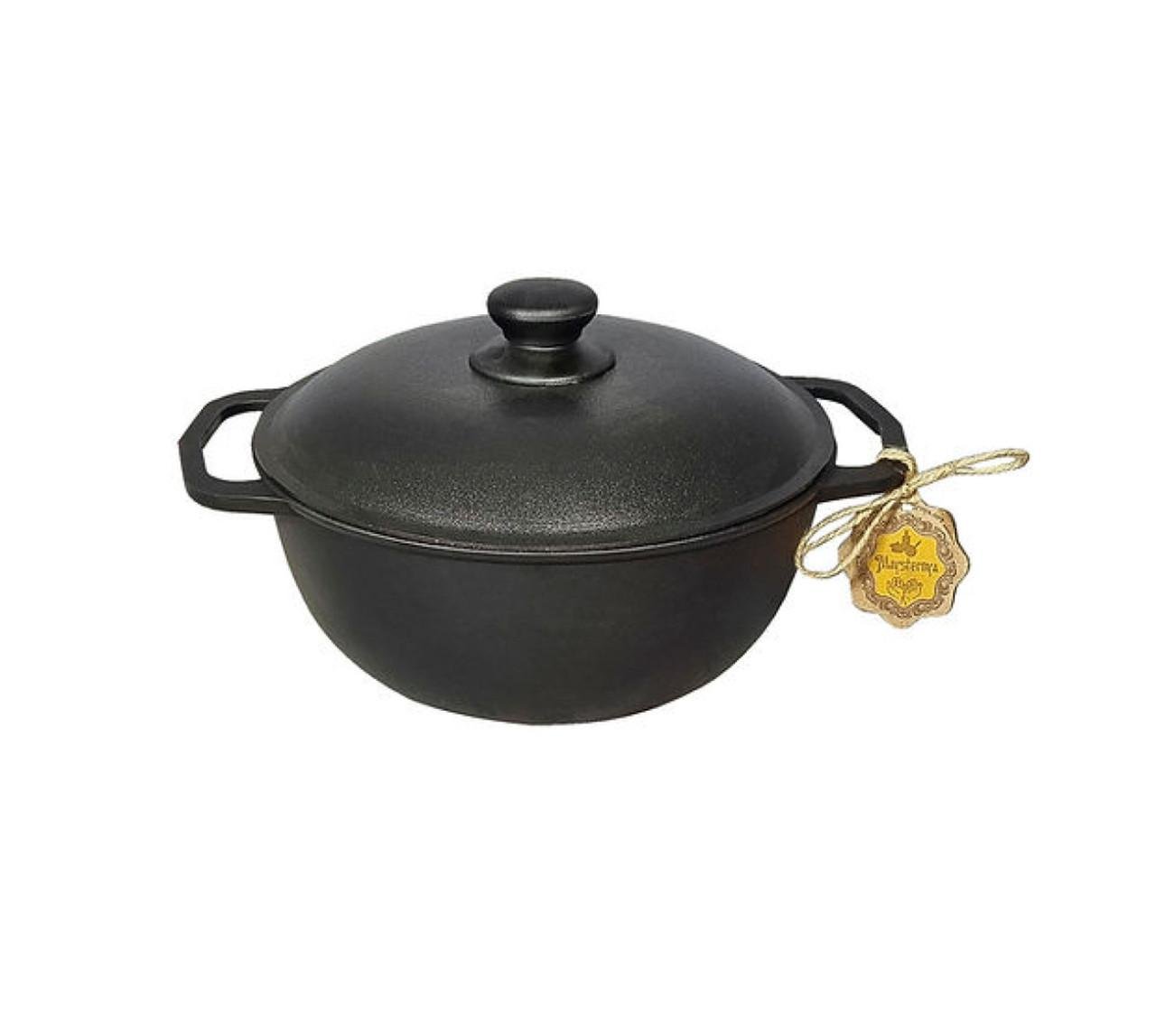 Каструля S&T V4C2 чавуннийа 4 л з кришкою (26409047) - фото 1 Каструля S&T V4C2 чавуннийа 4 л з кришкою (26409047) - фото 1