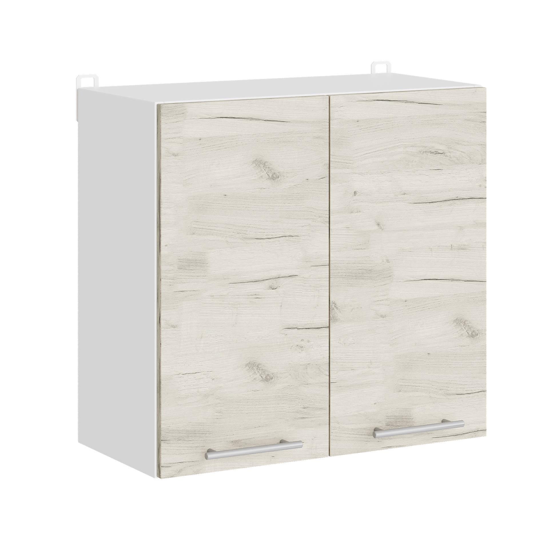 Шкаф кухонный Эверест Эко модуль верхний 600 60х30х58 см Белый/Дуб крафт белый (09037) Шкаф кухонный Эверест Эко модуль верхний 600 60х30х58 см Белый/Дуб крафт белый (09037)