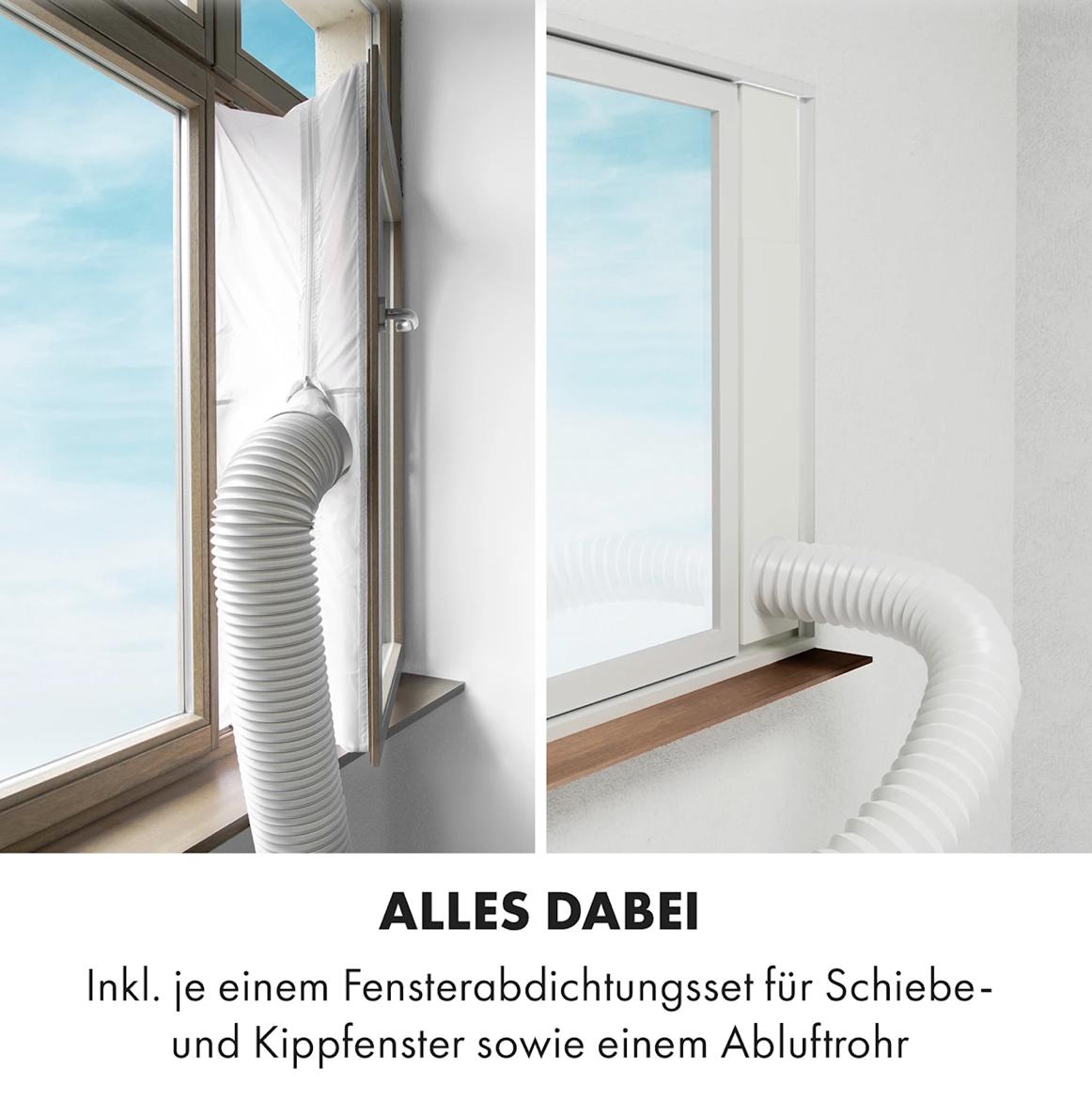 Кондиционер мобильный KLARSTEIN Iceblock Prosmart 12 12 000 BTU/3,5 кВт 59 м2 - фото 8 Кондиционер мобильный KLARSTEIN Iceblock Prosmart 12 12 000 BTU/3,5 кВт 59 м2 - фото 8