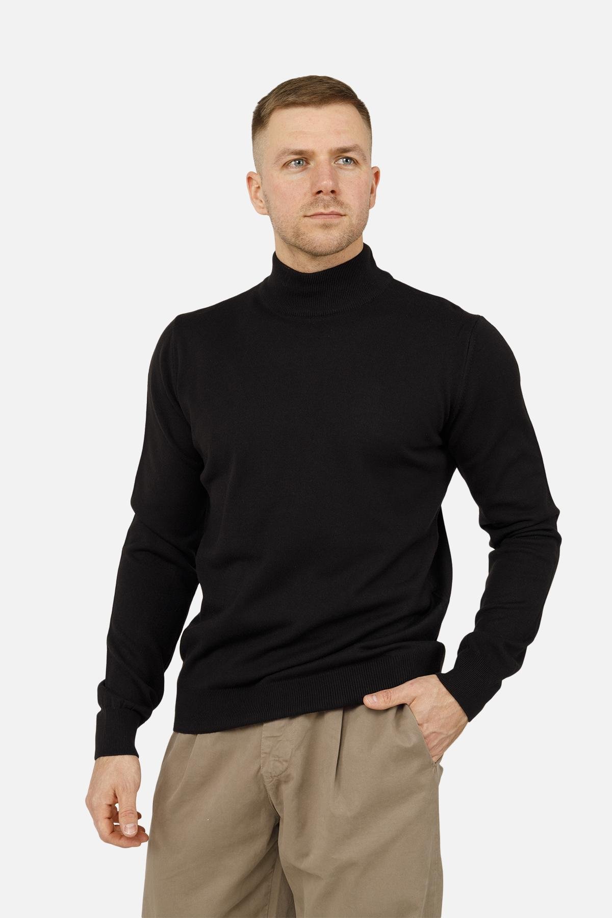 Гольф чоловічий ЦБ-00260681 р. 52 Чорний (SKT001023008)