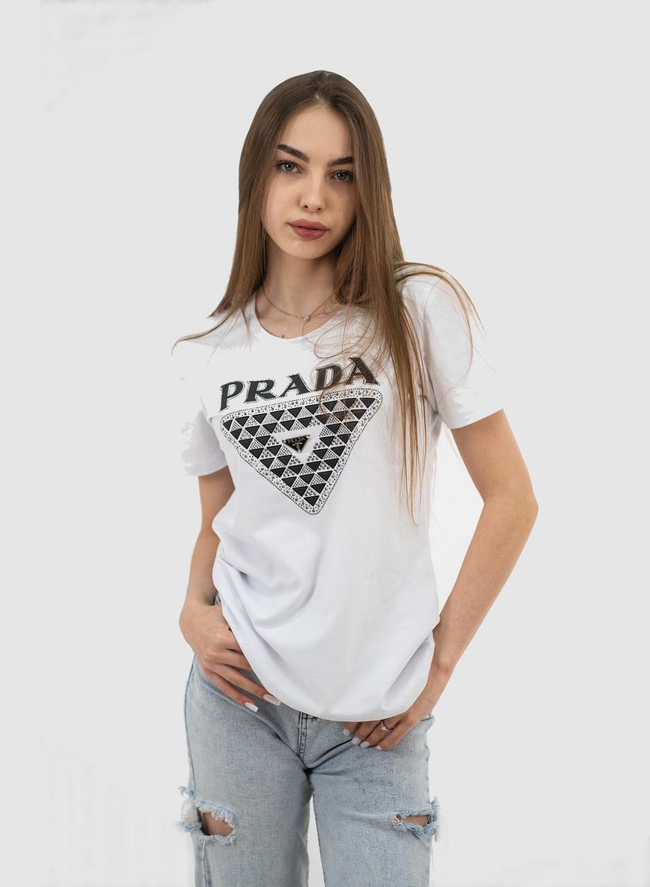 Футболка жіноча PRADA B-5041WT L