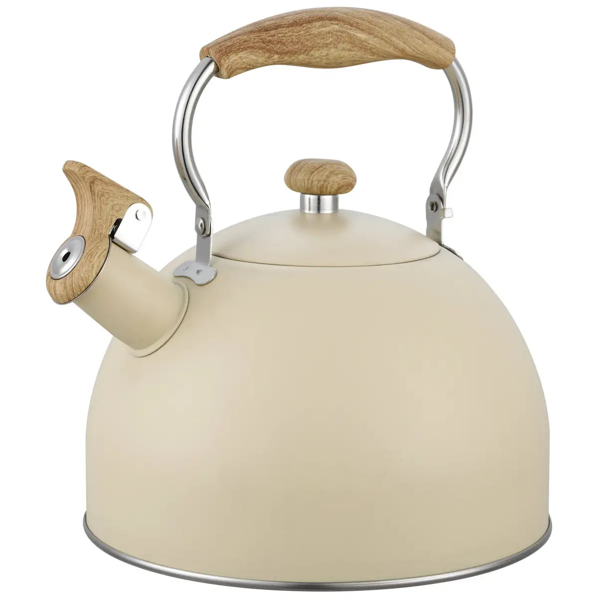 Чайник со свистком Gusto Маркиза GT-1422-28 2,8 л Бежевый (8-6-5143481)