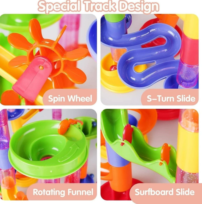 Конструктор-лабиринт Marble Run 105 деталей (LH587I) - фото 6